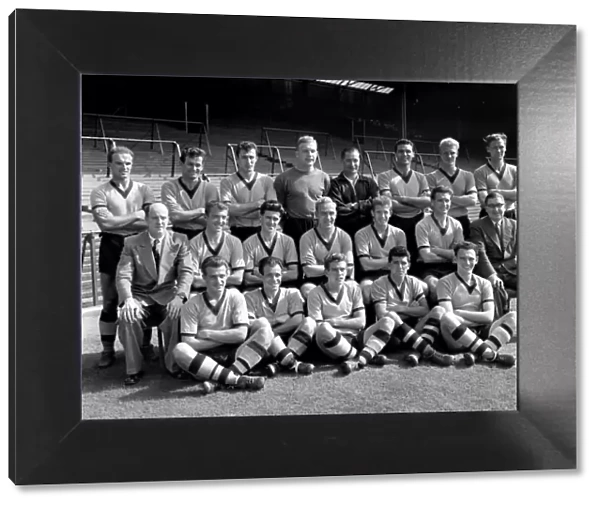 Wolves Squad: Manager Stanley Cullis with Team Members and Backroom Staff, 1950s