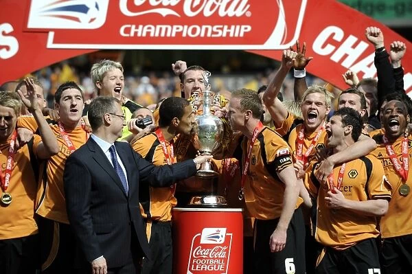 Wolverhampton Wanderers Celebrate Promotion as Championship Champions (03 / 05 / 09)