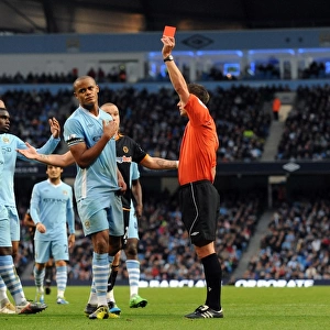 Stuart Attwell Red Cards Vincent Kompany: Manchester City vs. Wolverhampton Wanderers