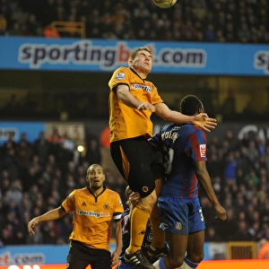 Wolverhampton Wanderers Sam Vokes Leaps for Glory: FA Cup Triumph over Crystal Palace