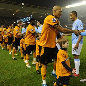 Matches 09-10 Photographic Print Collection: Wolves vs Manchester City