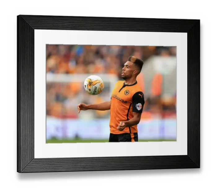 Framed Print : Scott Golbourne in Action: Wolverhampton Wanderers vs Norwich City (Sky Bet Championship at Molineux)