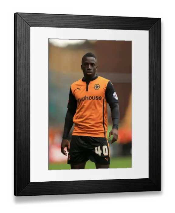 Framed Print : Nouha Dicko Scores for Wolverhampton Wanderers Against Norwich City in Sky Bet Championship