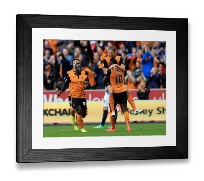Framed Print : Sky Bet Championship - Wolverhampton Wanderers v Blackburn Rovers - Molineux
