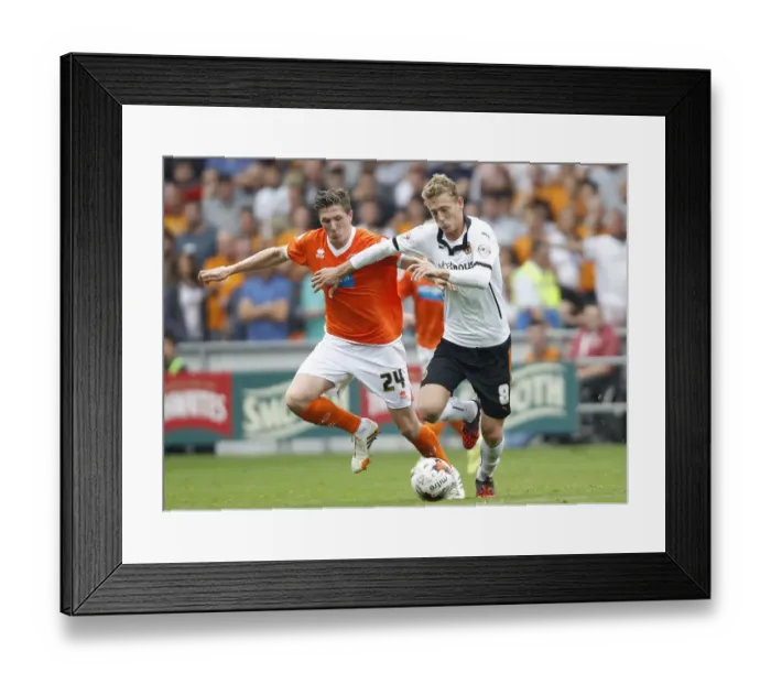 Framed Print : Sky Bet Championship - Blackpool v Wolves - Bloomfield Road