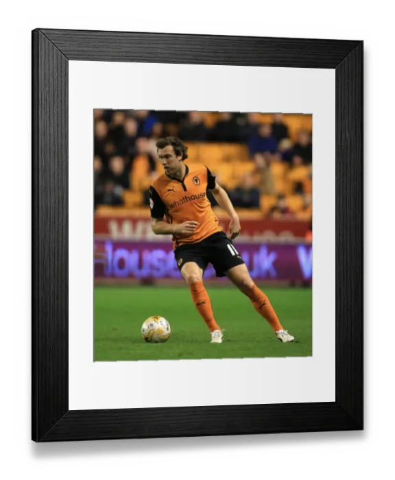 Framed Print : Kevin McDonald's Unforgettable Performance: Wolves vs Huddersfield Town (Sky Bet Championship, Molineux) Framed Print : Kevin McDonald's Unforgettable Performance: Wolves vs Huddersfield Town (Sky Bet Championship, Molineux)