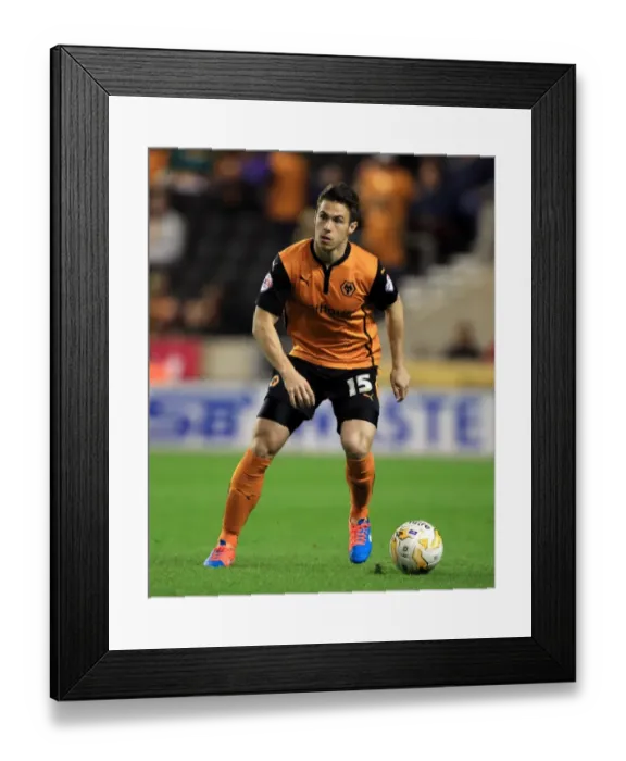 Framed Print : Wolverhampton Wanderers: Tommy Rowe in Action at Molineux - Wolves vs Huddersfield Championship Clash Framed Print : Wolverhampton Wanderers: Tommy Rowe in Action at Molineux - Wolves vs Huddersfield Championship Clash