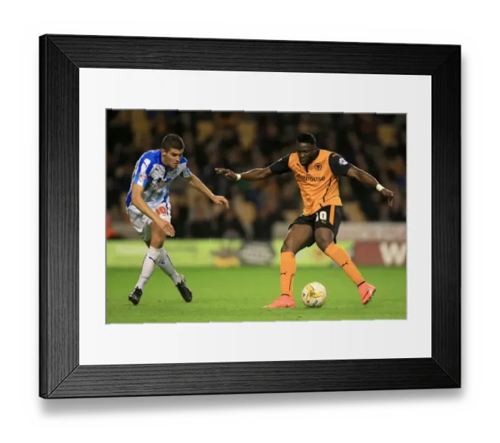 Framed Print : Wolverhampton Wanderers: Bakary Sako Scores Breathtaking Goal Past Conor Coady in Sky Bet Championship Clash vs. Huddersfield Town (Molineux) Framed Print : Wolverhampton Wanderers: Bakary Sako Scores Breathtaking Goal Past Conor Coady in Sky Bet Championship Clash vs. Huddersfield Town (Molineux)