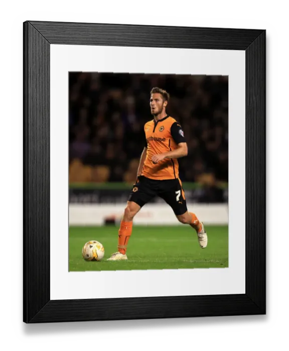 Framed Print : James Henry in Action: Wolverhampton Wanderers vs Huddersfield Town (Sky Bet Championship at Molineux)