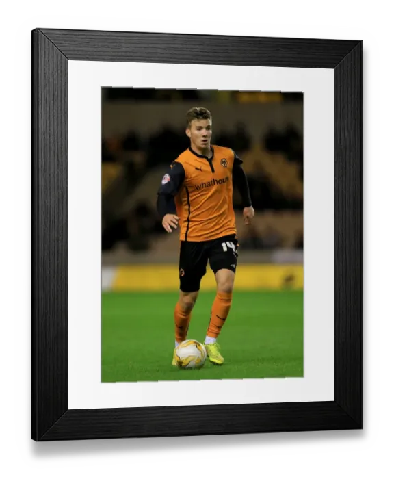 Framed Print : Lee Evans in Action: Wolves vs Middlesbrough, Sky Bet Championship Framed Print : Lee Evans in Action: Wolves vs Middlesbrough, Sky Bet Championship