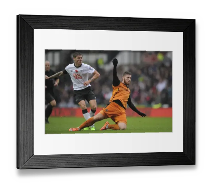 Framed Print : Jeff Hendrick Scores His Second: Derby County vs. Wolverhampton Wanderers in Sky Bet Championship at iPro Stadium Framed Print : Jeff Hendrick Scores His Second: Derby County vs. Wolverhampton Wanderers in Sky Bet Championship at iPro Stadium