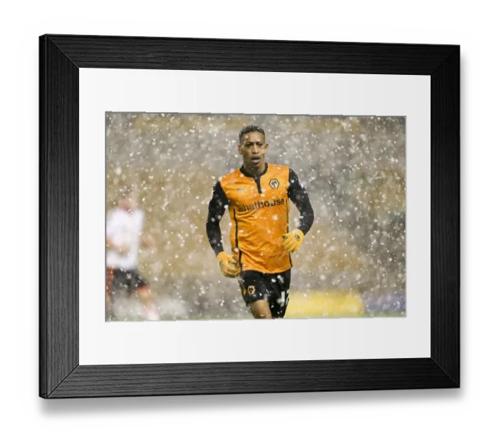 Framed Print : Rajiv van La Parra in Action for Wolverhampton Wanderers against Fulham in FA Cup Third Round Replay at Molineux Framed Print : Rajiv van La Parra in Action for Wolverhampton Wanderers against Fulham in FA Cup Third Round Replay at Molineux