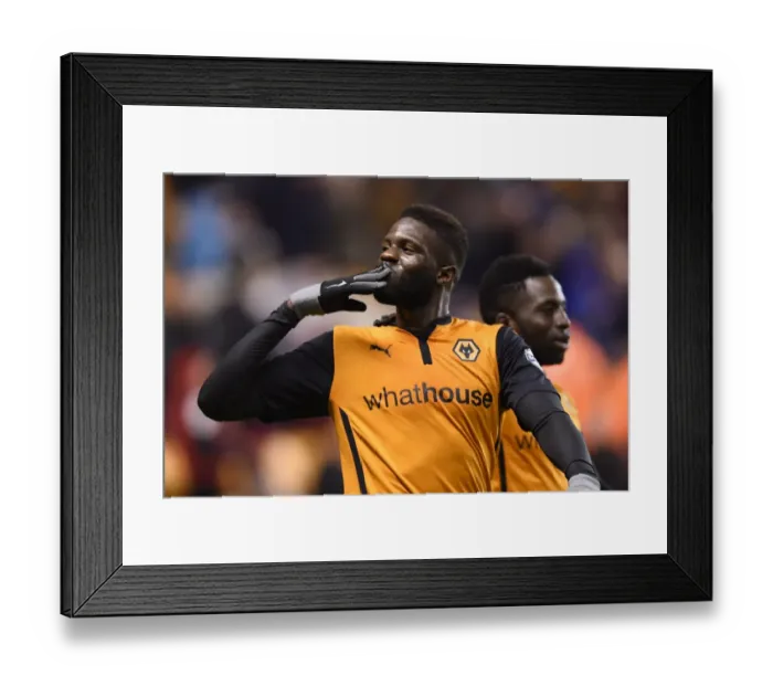 Framed Print : Molineux Euphoria: Bakary Sako Scores Brace in Sky Bet Championship Clash vs. Fulham (Wolverhampton Wanderers) Framed Print : Molineux Euphoria: Bakary Sako Scores Brace in Sky Bet Championship Clash vs. Fulham (Wolverhampton Wanderers)