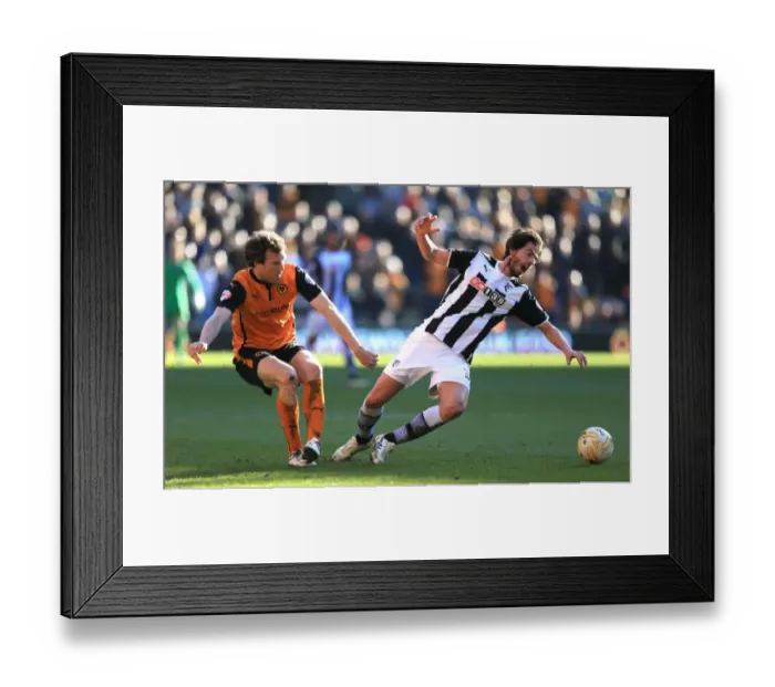 Framed Print : Wolves vs. Watford: Intense Battle for Supremacy in Sky Bet Championship - Kevin McDonald vs. Gianni Munari Framed Print : Wolves vs. Watford: Intense Battle for Supremacy in Sky Bet Championship - Kevin McDonald vs. Gianni Munari