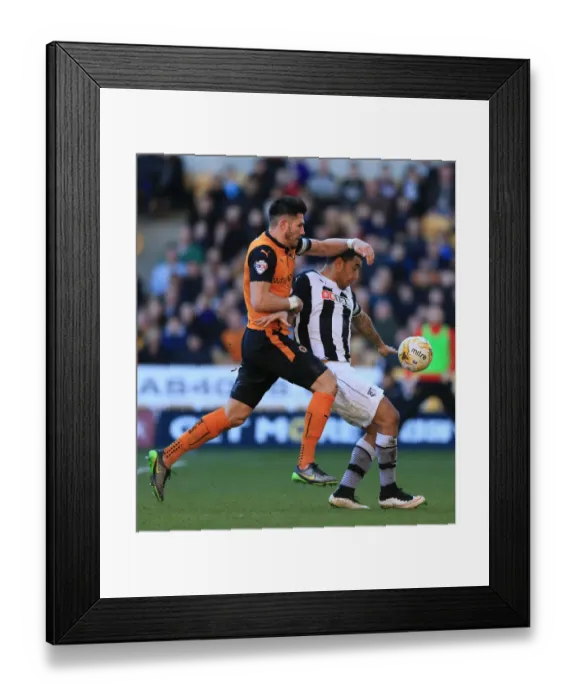 Framed Print : Intense Battle for Championship Supremacy: Batth vs. Deeney - Wolves vs. Watford Framed Print : Intense Battle for Championship Supremacy: Batth vs. Deeney - Wolves vs. Watford
