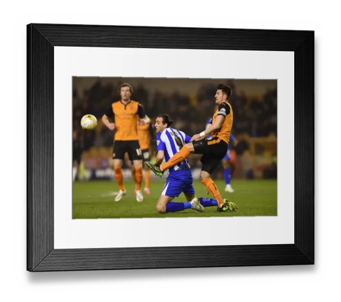 Framed Print : Wolves vs Sheffield Wednesday: Intense Battle for Supremacy in Sky Bet Championship - Batth vs Nuhiu Framed Print : Wolves vs Sheffield Wednesday: Intense Battle for Supremacy in Sky Bet Championship - Batth vs Nuhiu