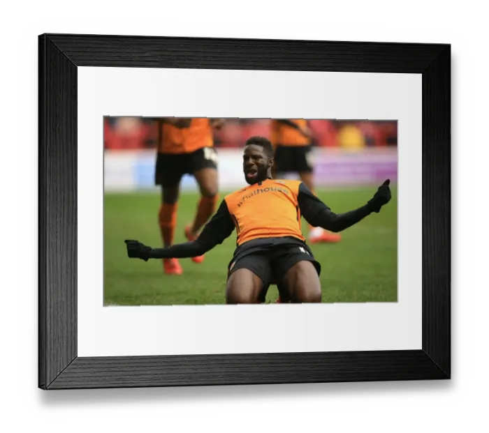 Framed Print : Bakary Sako's Double: Wolverhampton Wanderers Triumph over Nottingham Forest in Sky Bet Championship Framed Print : Bakary Sako's Double: Wolverhampton Wanderers Triumph over Nottingham Forest in Sky Bet Championship