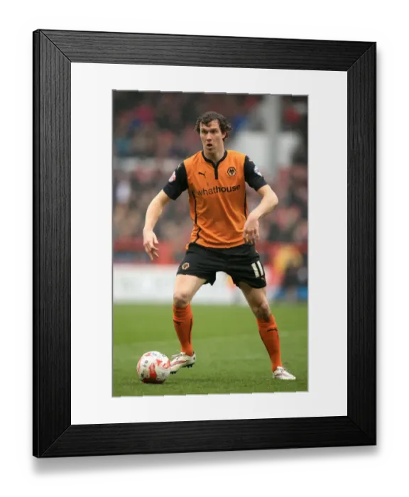 Framed Print : Richard Stearman Leads Wolverhampton Wanderers in Sky Bet Championship Clash Against Nottingham Forest at City Ground Framed Print : Richard Stearman Leads Wolverhampton Wanderers in Sky Bet Championship Clash Against Nottingham Forest at City Ground