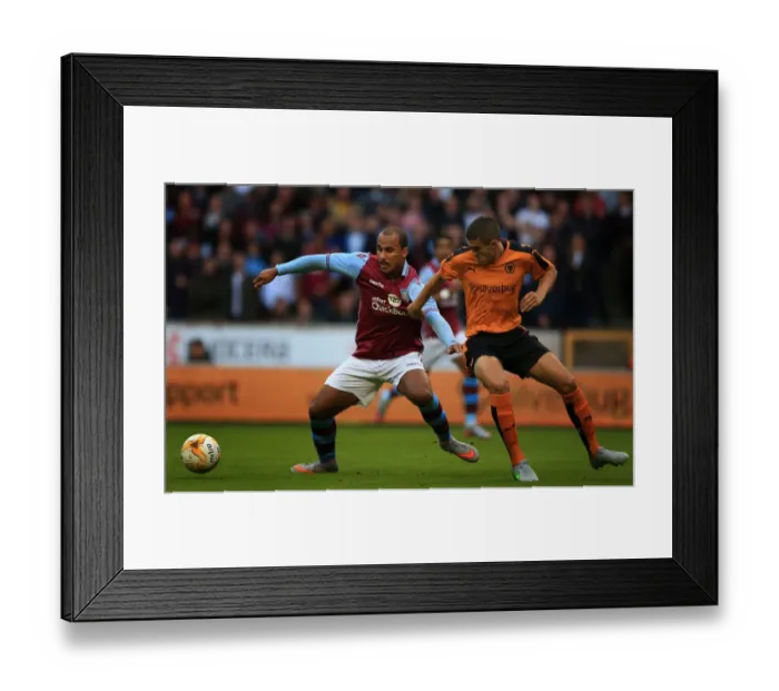Framed Print : Pre-Season Friendly - Wolves v Aston Villa - Molineux Framed Print : Pre-Season Friendly - Wolves v Aston Villa - Molineux
