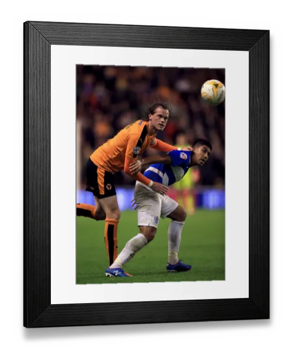 Framed Print : Wolves vs. QPR: Intense Battle for Supremacy - Stearman vs. Luongo, Sky Bet Championship
