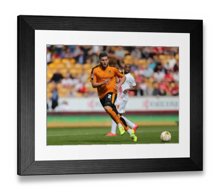 Framed Print : Wolves Doherty in Action against Charlton Athletic in Sky Bet Championship (PA Wire) Framed Print : Wolves Doherty in Action against Charlton Athletic in Sky Bet Championship (PA Wire)