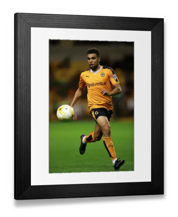 Framed Print : Scott Golbourne in Action: Wolves vs Brentford (Sky Bet Championship) at Molineux Framed Print : Scott Golbourne in Action: Wolves vs Brentford (Sky Bet Championship) at Molineux