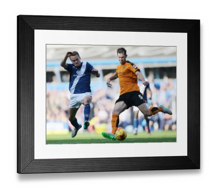 Framed Print : Wolverhampton Wanderers vs Birmingham City: Intense Battle for Supremacy in Sky Bet Championship Framed Print : Wolverhampton Wanderers vs Birmingham City: Intense Battle for Supremacy in Sky Bet Championship
