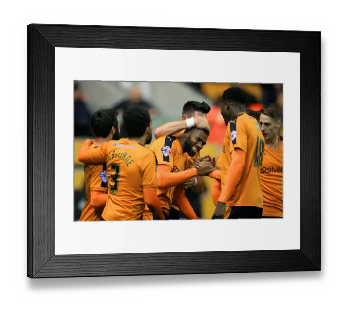 Framed Print : Ethan Ebanks-Landell Scores First Goal: Molineux Thriller (Sky Bet Championship 2014-15)