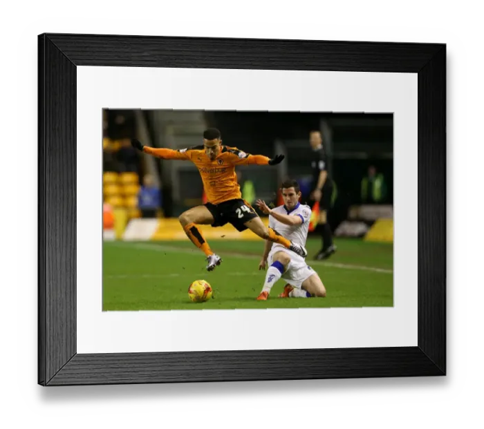 Framed Print : Wolves vs. Leeds United: Intense Battle for Supremacy in Sky Bet Championship - Cook vs. Graham at Molineux Framed Print : Wolves vs. Leeds United: Intense Battle for Supremacy in Sky Bet Championship - Cook vs. Graham at Molineux