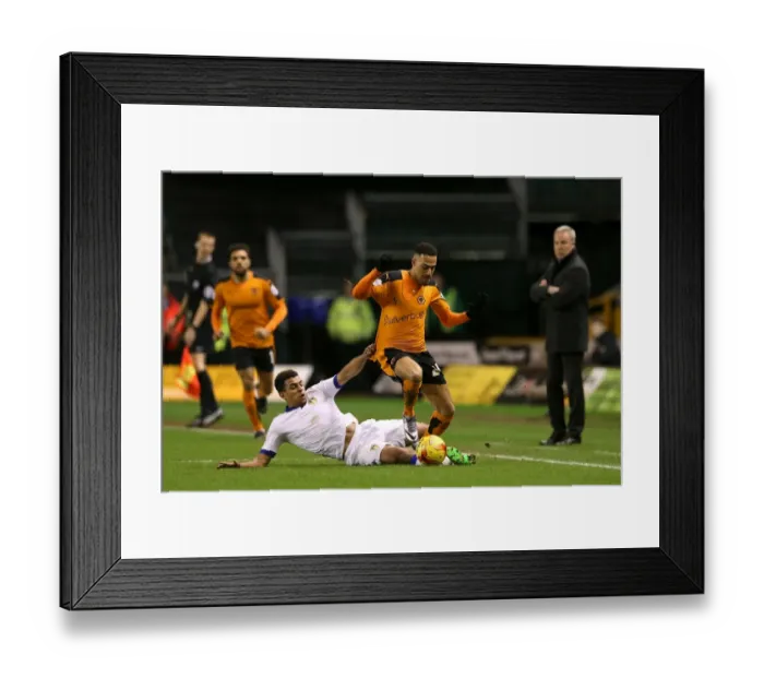 Framed Print : Intense Battle for Championship Supremacy: Adeyemi vs. Graham at Molineux Framed Print : Intense Battle for Championship Supremacy: Adeyemi vs. Graham at Molineux
