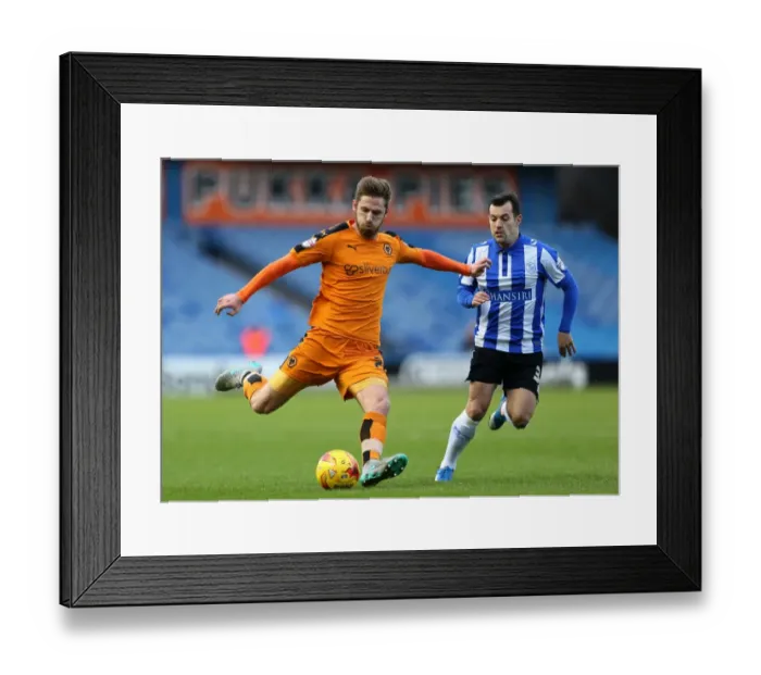 Framed Print : Sky Bet Championship - Sheffield Wednesday v Wolves - Hillsborough Framed Print : Sky Bet Championship - Sheffield Wednesday v Wolves - Hillsborough