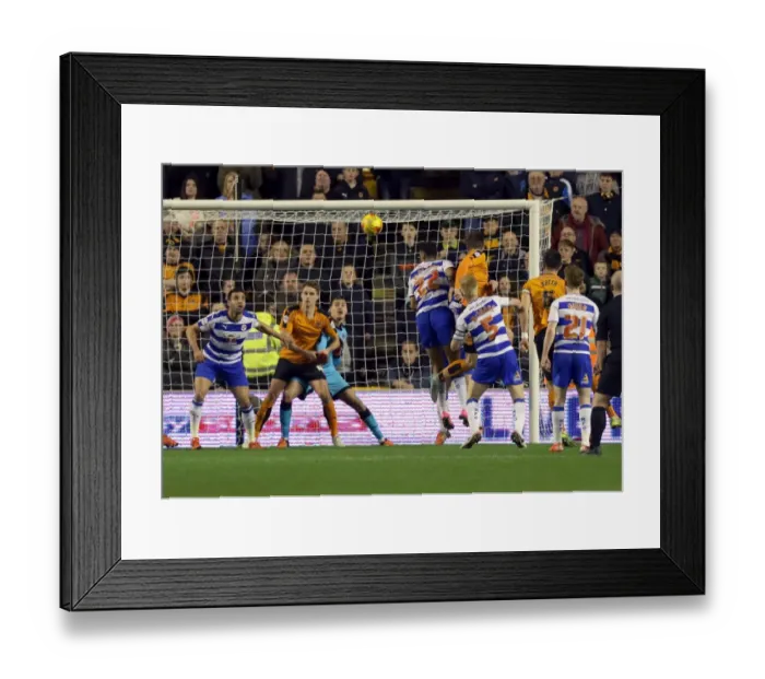 Framed Print : Wolverhampton Wanderers: James Henry Scores First Goal Against Reading (Sky Bet Championship 2014-15, Molineux) Framed Print : Wolverhampton Wanderers: James Henry Scores First Goal Against Reading (Sky Bet Championship 2014-15, Molineux)