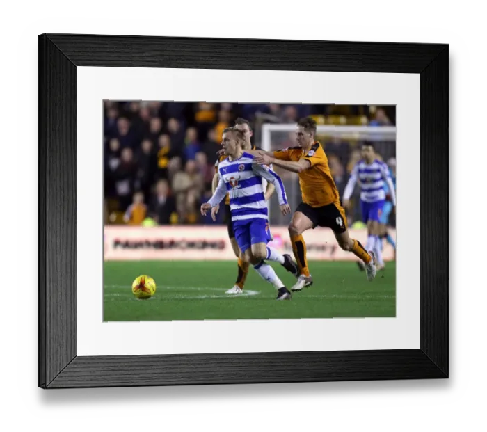 Framed Print : Wolves vs. Reading: Intense Battle Between Dave Edwards and Matej Vydra in the Sky Bet Championship (2014-15) Framed Print : Wolves vs. Reading: Intense Battle Between Dave Edwards and Matej Vydra in the Sky Bet Championship (2014-15)