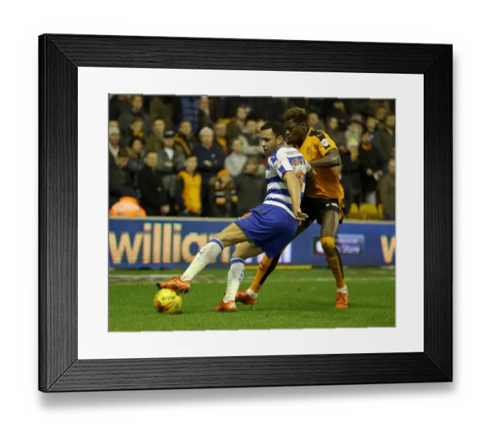 Framed Print : Intense Rivalry: Domestic Battle Between Iorfa and Robson-Kanu in Wolverhampton Wanderers vs. Reading (Sky Bet Championship, 2014-15) Framed Print : Intense Rivalry: Domestic Battle Between Iorfa and Robson-Kanu in Wolverhampton Wanderers vs. Reading (Sky Bet Championship, 2014-15)
