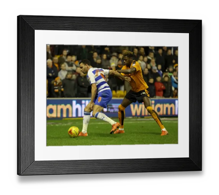 Framed Print : Intense Rivalry: Domic Iorfa vs. Hal Robson-Kanu Battle at Molineux (Wolverhampton Wanderers vs. Reading, Sky Bet Championship 2014-15) Framed Print : Intense Rivalry: Domic Iorfa vs. Hal Robson-Kanu Battle at Molineux (Wolverhampton Wanderers vs. Reading, Sky Bet Championship 2014-15)