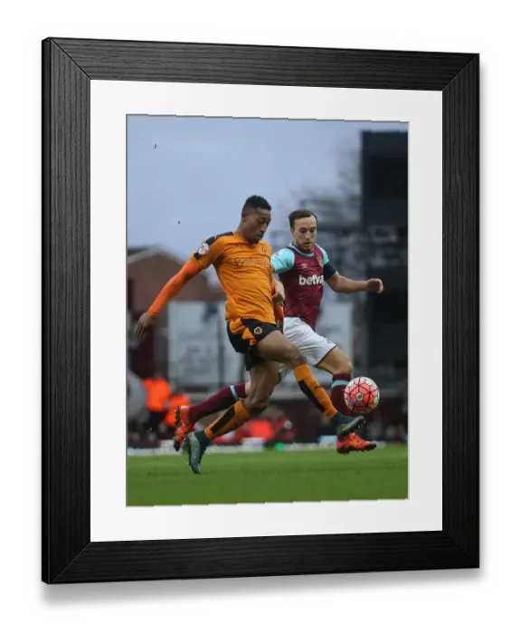 Framed Print : Emirates FA Cup - West Ham United v Wolves - Third Round - Upton Park Framed Print : Emirates FA Cup - West Ham United v Wolves - Third Round - Upton Park