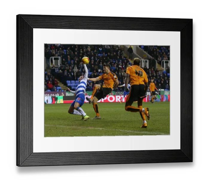 Framed Print : Wolves vs. Reading: Intense Moment between Rakels and Batth in Sky Bet Championship Framed Print : Wolves vs. Reading: Intense Moment between Rakels and Batth in Sky Bet Championship