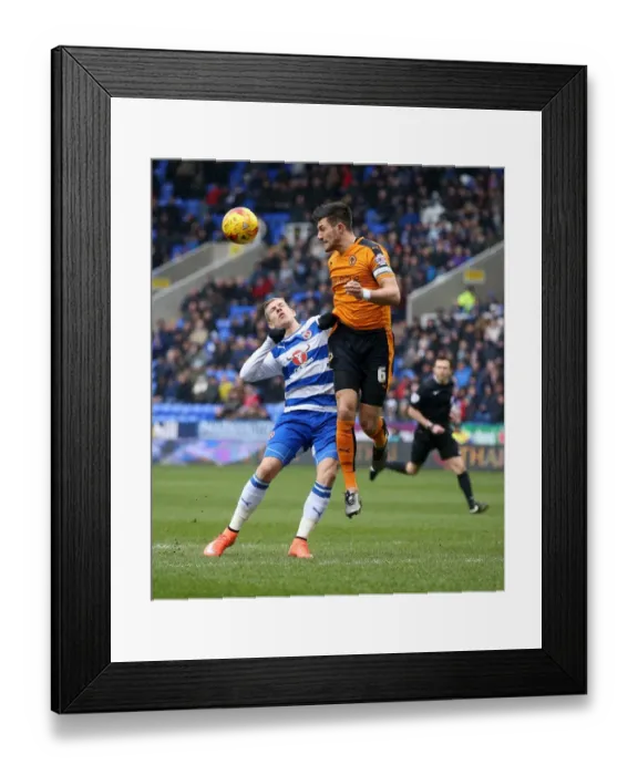 Framed Print : Matej Vydra vs. Danny Batth: A Championship Showdown at Madejski Stadium - Wolverhampton Wanderers vs. Reading Framed Print : Matej Vydra vs. Danny Batth: A Championship Showdown at Madejski Stadium - Wolverhampton Wanderers vs. Reading