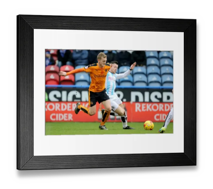 Framed Print : Wolverhampton Wanderers vs. Huddersfield Town: Sky Bet Championship Clash at John Smith's Stadium (2015-16) Framed Print : Wolverhampton Wanderers vs. Huddersfield Town: Sky Bet Championship Clash at John Smith's Stadium (2015-16)