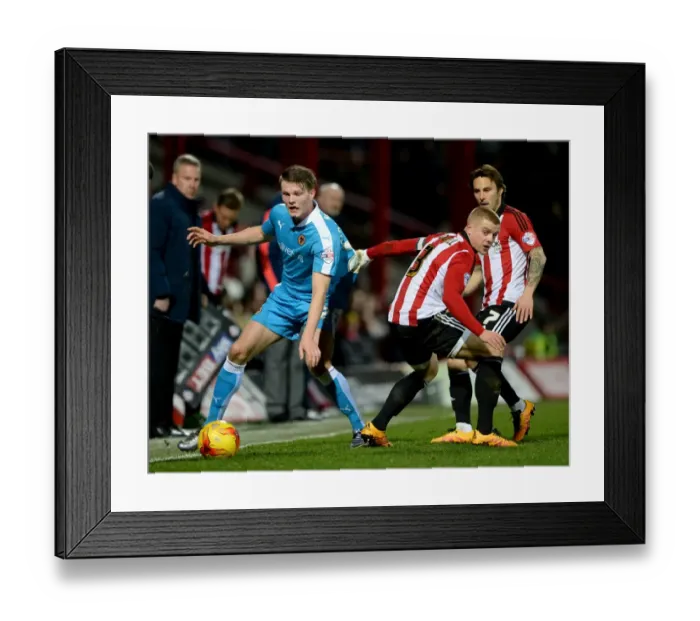 Framed Print : Brentford vs. Wolves: Sky Bet Championship Showdown at Griffin Park Framed Print : Brentford vs. Wolves: Sky Bet Championship Showdown at Griffin Park