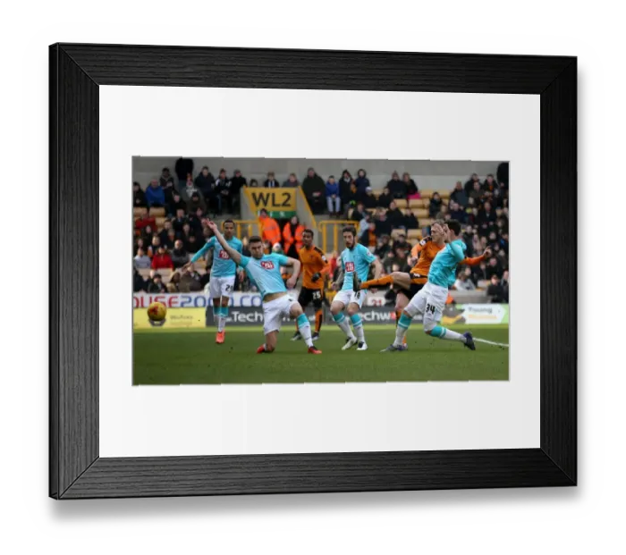Framed Print : Wolves vs Derby County: Championship Showdown at Molineux Framed Print : Wolves vs Derby County: Championship Showdown at Molineux