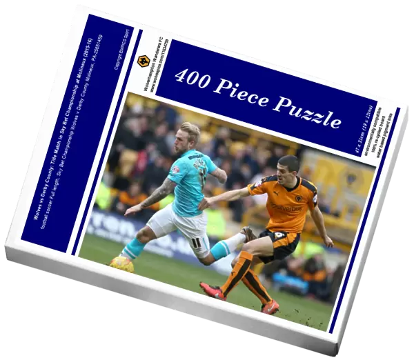 Wolves vs Derby County: Title Match in Sky Bet Championship at Molineux (2015-16)