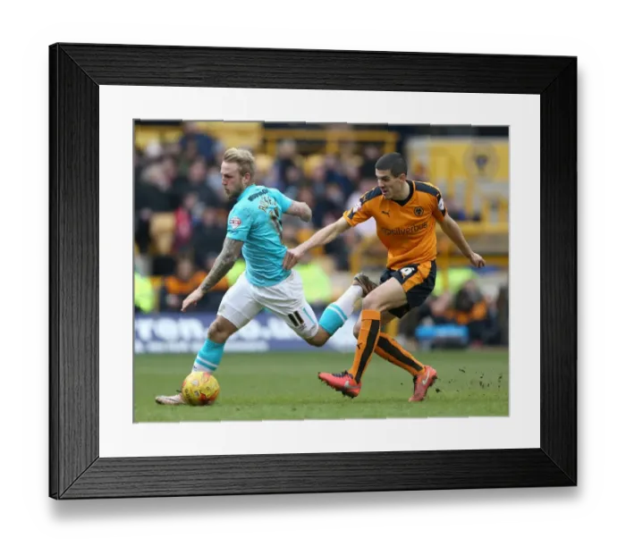 Framed Print : Wolves vs Derby County: Title Match in Sky Bet Championship at Molineux (2015-16) Framed Print : Wolves vs Derby County: Title Match in Sky Bet Championship at Molineux (2015-16)