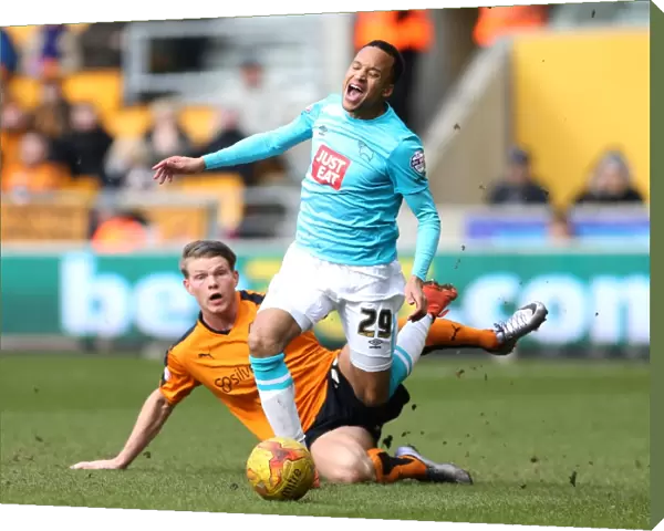 Sky Bet Championship Showdown: Wolves vs Derby County at Molineux Stadium