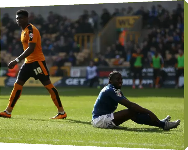 Clash at Molineux: Donaldson's Reaction to Doherty Challenge in Wolves vs. Birmingham City Championship Clash