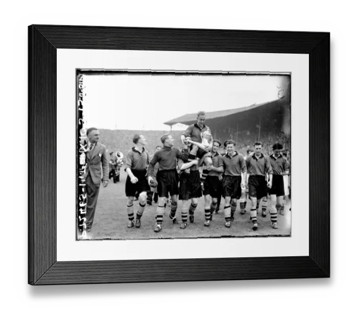 Framed Print : Wolves Glory: Billy Wright and the FA Cup Victory Framed Print : Wolves Glory: Billy Wright and the FA Cup Victory