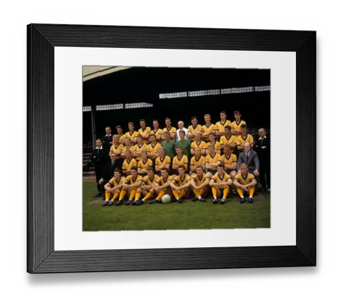 Framed Print : Wolverhampton Wanderers: The Wolves Squad United