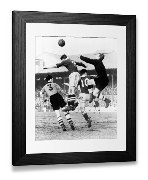 Framed Print : Bert Williams saves against Chelsea