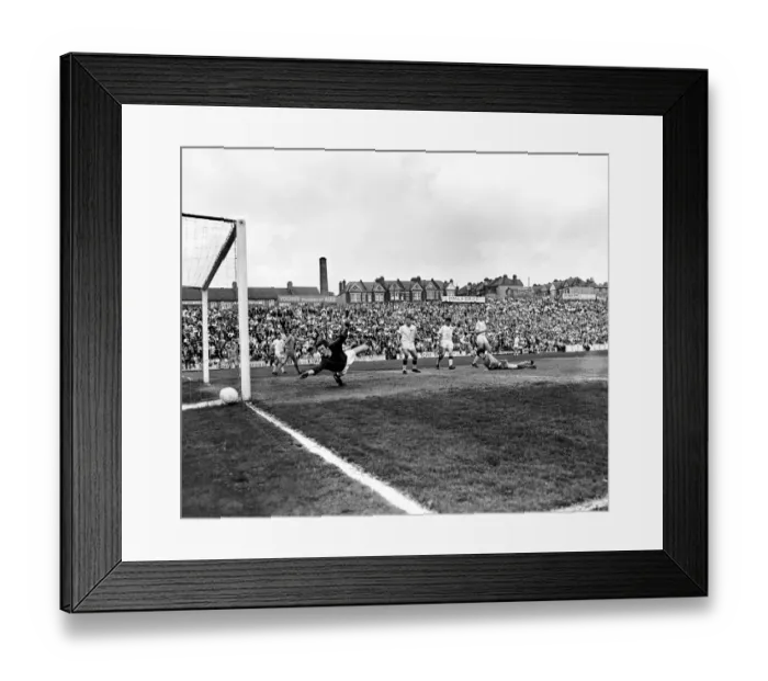 Framed Print : Peter Knowles goal Framed Print : Peter Knowles goal