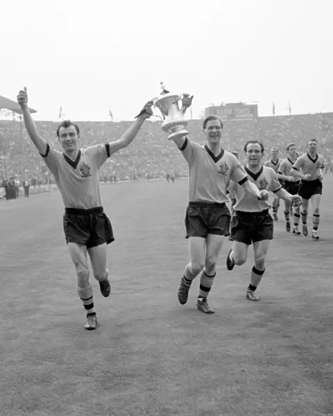 Triumphant Wolves: Clamp, Slater and Deeley Celebrate FA Cup Victory